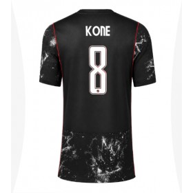 Dámské fotbalový oblečení Kanada Ismael Kone #8 Venkovní košile MS 2026 Krátkým Rukávem